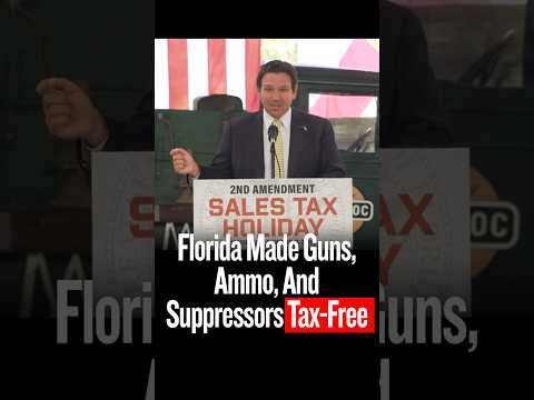 Florida Made Guns, Ammo, And Suppressors Tax-Free