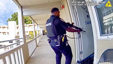 One Shot Ends Balcony Standoff After Cop Spots Suspect With Gun