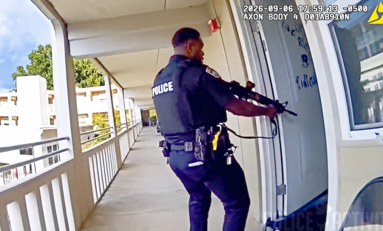 One Shot Ends Balcony Standoff After Cop Spots Suspect With Gun