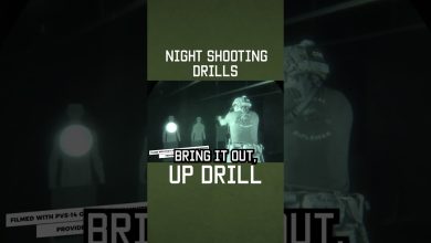 Night Shooting Drill: UP DRILL  #military #militaryeverything #tips #army #training