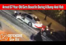 Armed 67-Year-Old Woman Gets Bumped, Chased, Boxed In… Then This Happened