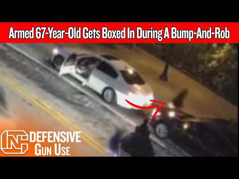 Armed 67-Year-Old Woman Gets Bumped, Chased, Boxed In… Then This Happened