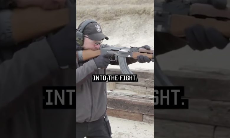 How to SPEED RELOAD an AK 47 #ak47 #shorts #shooting #tacticalrifleman