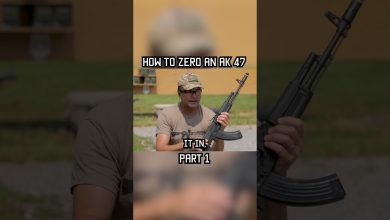 HOW TO ZERO AN AK47 PART 1  #military #militaryeverything #tips #training #airsoftcqb