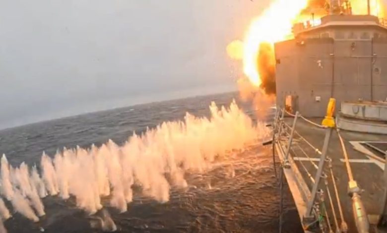 USS Klakring sent to the bottom of the Atlantic in joint US-UK SINKEX