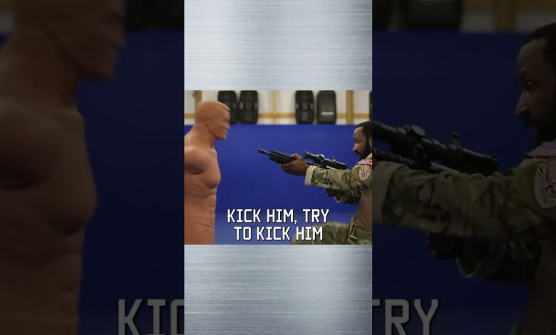 HOW TO MUZZLE THUMP #tacticalrifleman #military #shorts #selfdefense #training