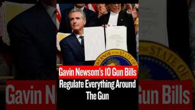 Gavin Newsom Signed 10 New Gun Laws… Including Software That Doesn’t Exist Yet
