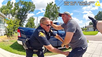 Man Suddenly Attacks Police Officers During Welfare Check