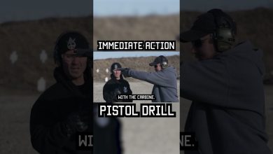 IMMEDIATE ACTION PISTOL DRILL  #militaryeverything #military #tips #army #training