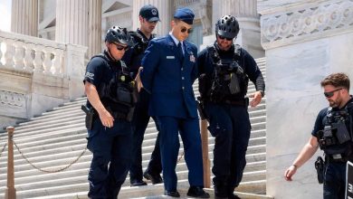 Air Force Major Arrested for Protesting Trump Could Face Court-Martial Over ‘Contemptuous’ Words