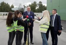Italian NATO jet downs drone in Lithuania, minister says it probably came from Russia