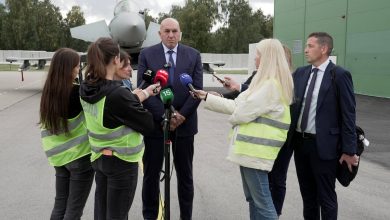 Italian NATO jet downs drone in Lithuania, minister says it probably came from Russia