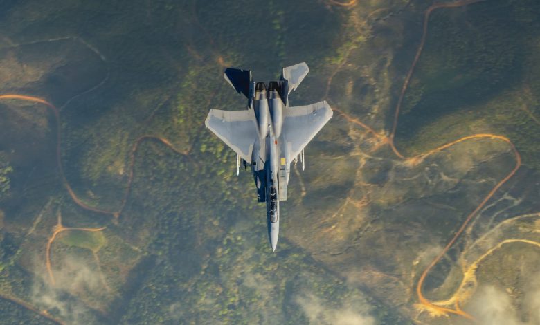 The F-15EX Eagle II Can Carry 29,500 Pounds of Payload and Up to 12 AMRAAMs. It Just Dropped Live Bombs From an Operational Squadron for the First Time, and the Air Force Wants to Grow the Fleet From 129 Jets to 267. The F-15EX Eagle II Can Carry 29,500 Pounds of Payload and Up to 12 AMRAAMs. It Just Dropped Live Bombs From an Operational Squadron for the First Time, and the Air Force Wants to Grow the Fleet From 129 Jets to 267.