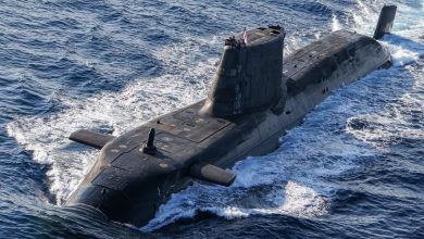 All 5 of the Royal Navy’s In-Service Astute-Class Nuclear Attack Submarines Were Tied Up Alongside at the Same Time in Late June 2026, 1 of Them Stripped of Parts to Keep the Other 4 Running. The Class Will Take 28 Years to Deliver 7 Boats.