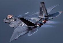 The F-22 was designed for short fights over Europe and the United States built 183 of them; the J-20 was designed for the Pacific, already numbers about 500, and China is adding roughly 120 a year — more than 800 F-35s are in service, and they still cannot reopen a Raptor line