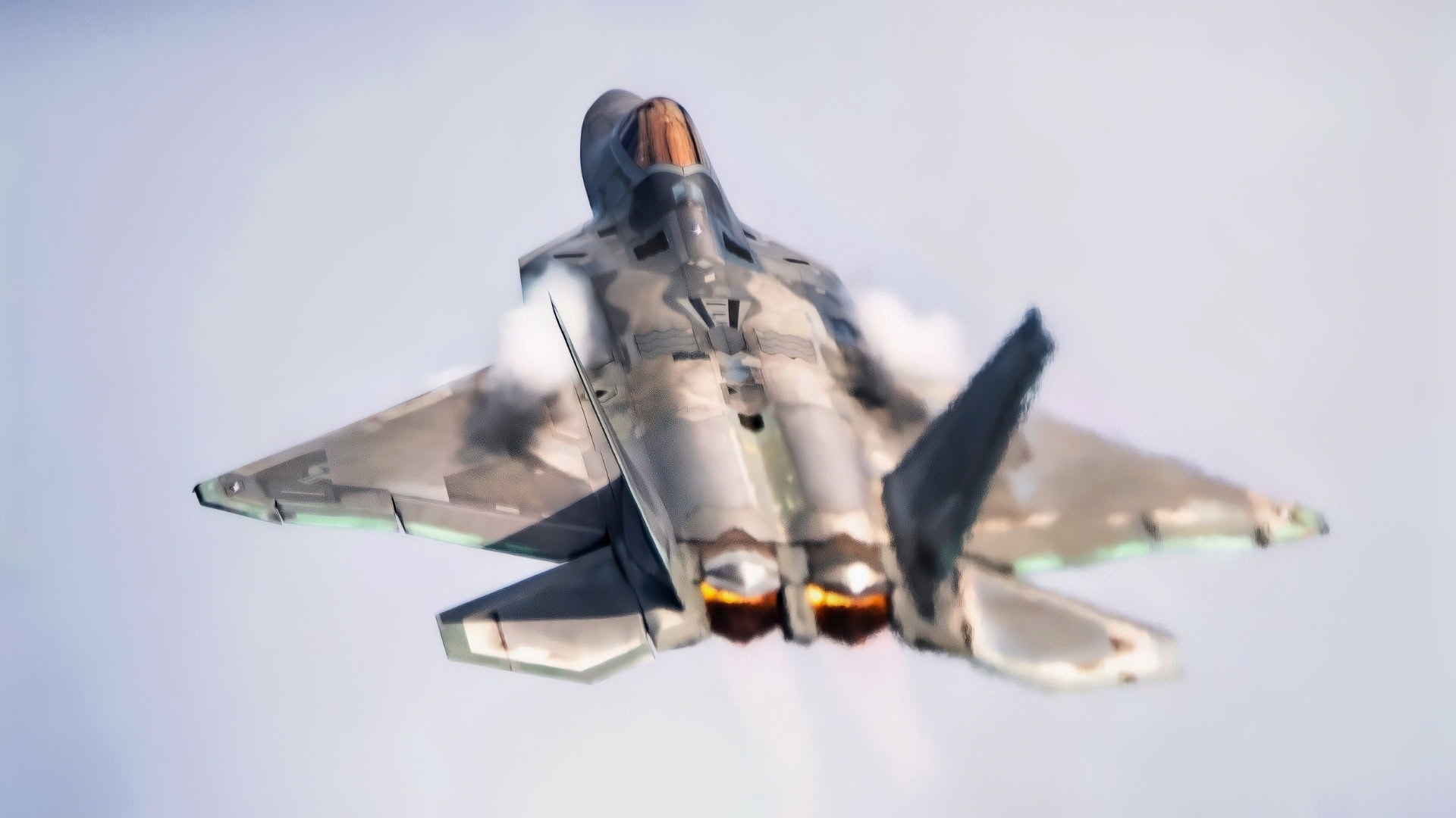 U.S. Air Force Maj. Paul Lopez, F-22 Demo Team commander, performs an aerial demonstration during the Thunder over Georgia Air Show at Robins Air Force Base, Sept. 28, 2019. Founded in 2007, the F-22 Raptor Demo Team showcases the unique capabilities of the world's premier 5th-generation fighter aircraft. (U.S. Air Force photo by 2nd Lt. Sam Eckholm)
