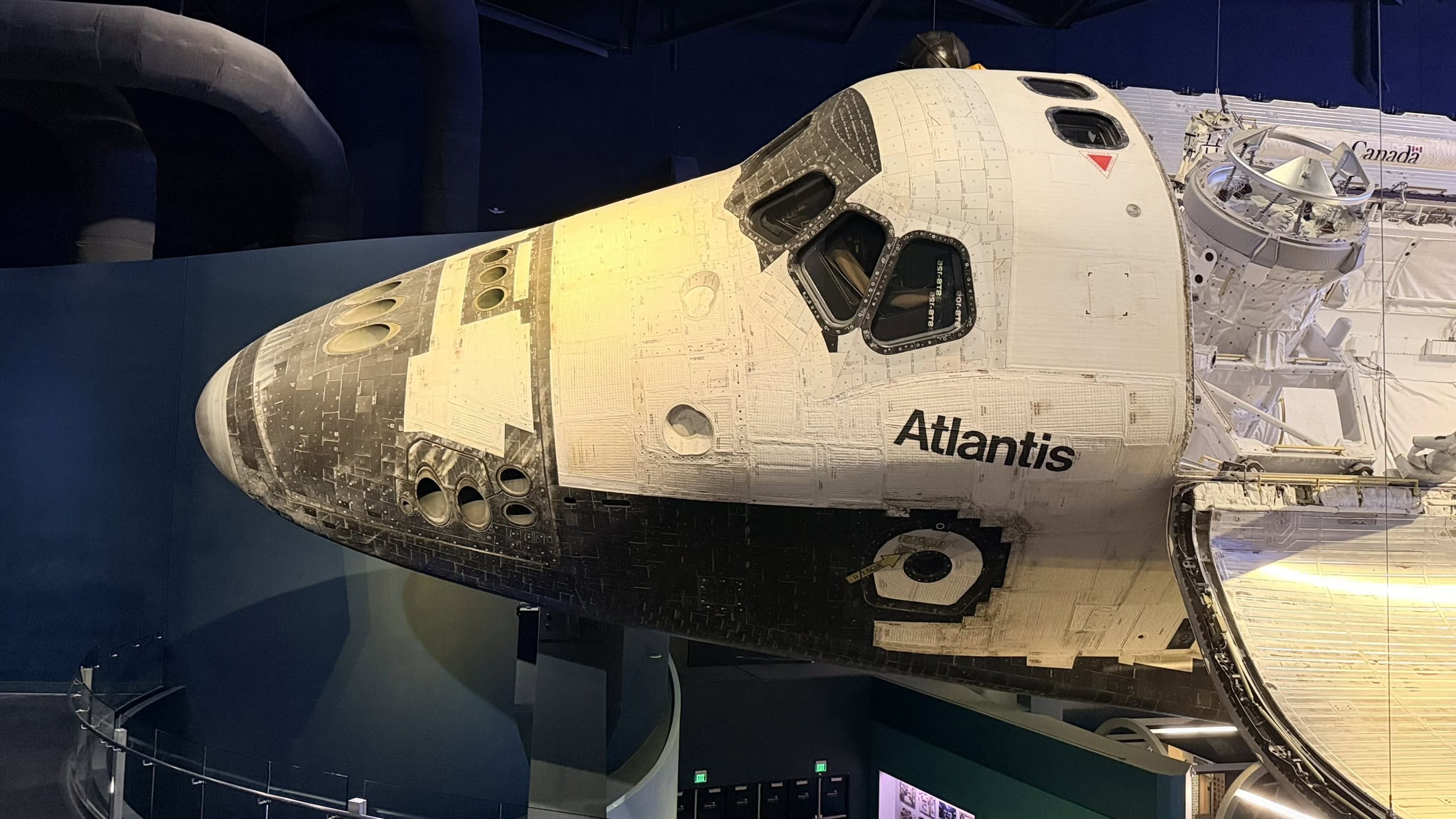 Space Shuttle Atlantic from NASA's Kennedy Space Center. Image Taken by 19FortyFive.com on 6/28/2026.