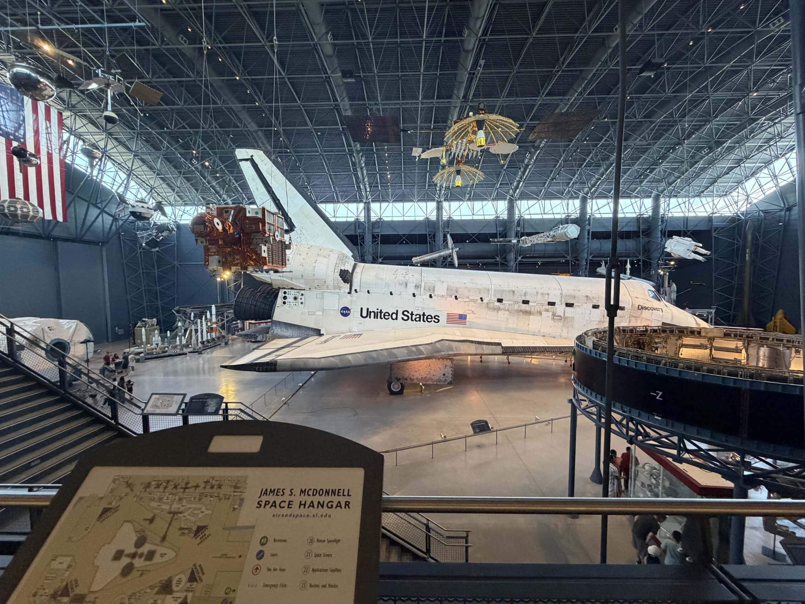 Space Shuttle Discover. 19FortyFive Image Taken at the Smithsonian.