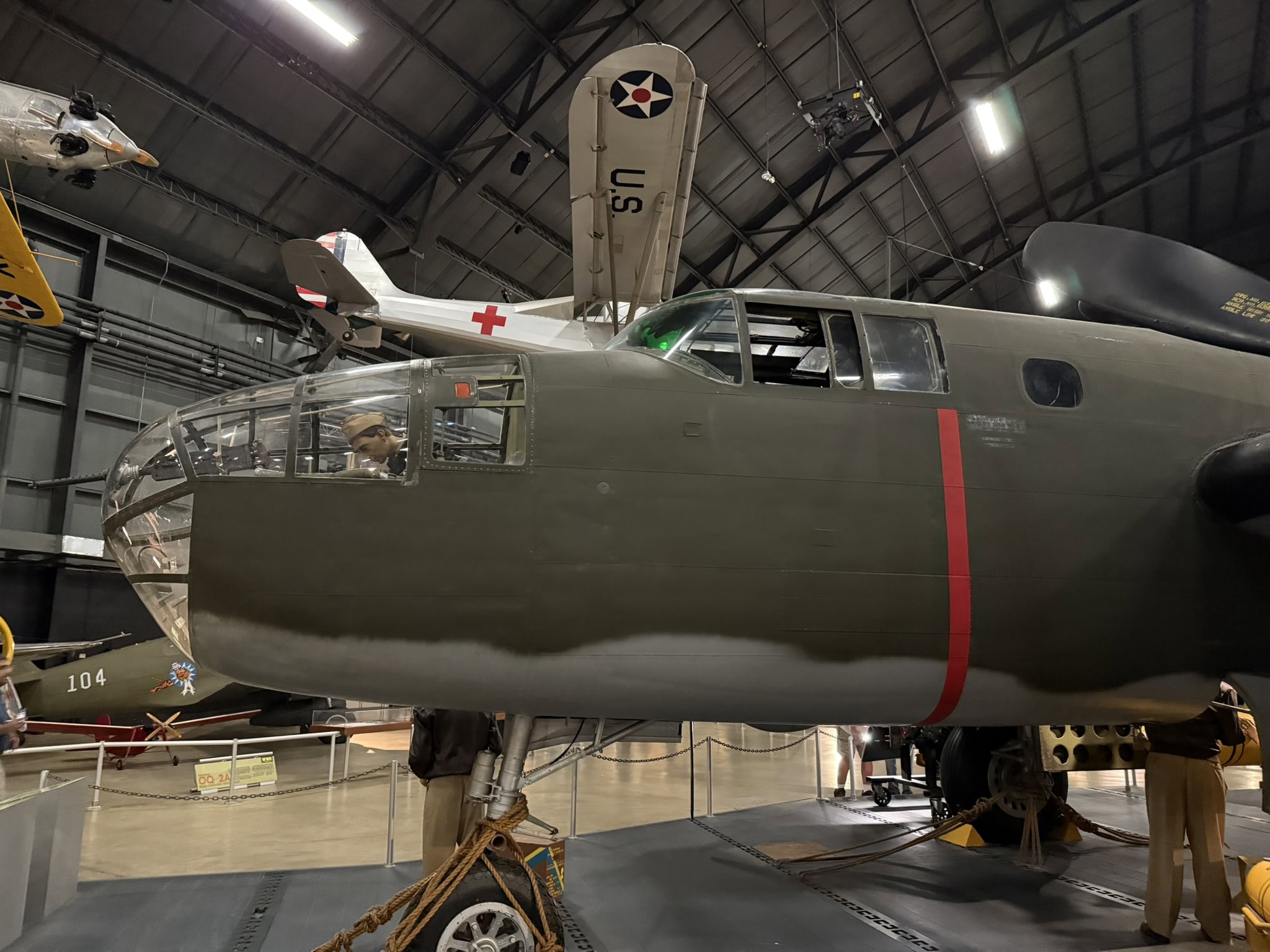 B-25 at the National Museum of the US Air Force. Photo taken by Harry J. Kazianis for 19FortyFive.com 