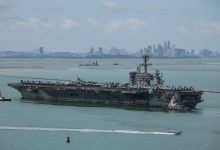 After over 200 days at sea, USS Abraham Lincoln arrives in Thailand