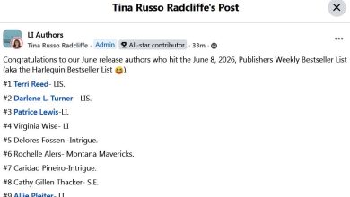 My latest book hit the Publisher’s Weekly Bestseller List! My latest book hit the Publisher’s Weekly Bestseller List!
