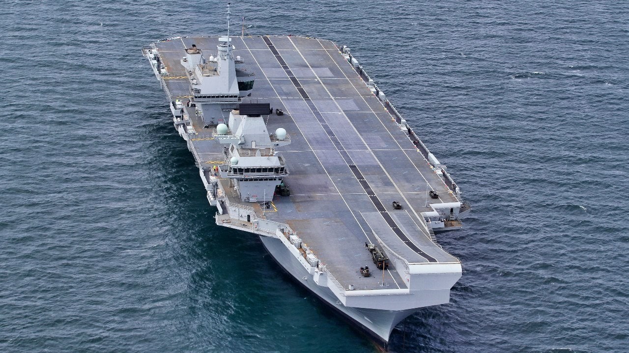 Queen Elizabeth-Class Aircraft Carrier Royal Navy