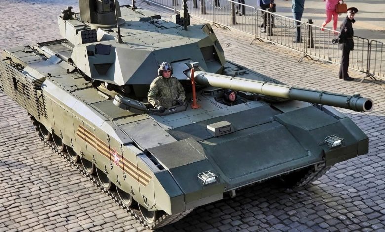 A tank with an unmanned turret and an armored crew capsule was shown off in 2015, kept out of its own country’s war because cheap drones might kill it, and is now being redrawn around a 152mm gun with 40 rounds, 24 in the autoloader, and a drone on a tether