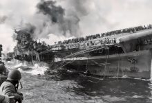 Two Bombs, over 800 dead, the Ship Listing 13 Degrees with Her Own Ordnance Cooking Off: US Navy Essex-Class Aircraft Carrier Survived What Seems Like Impossible Odds