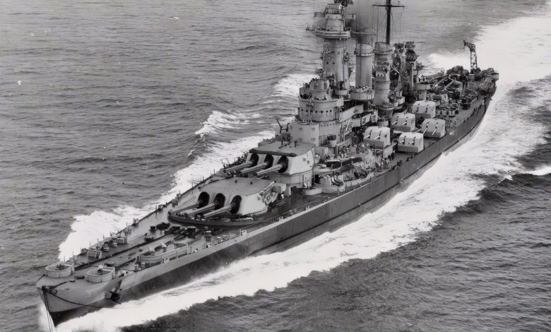 The US Navy Designed the 35,000-ton North Carolina-Class Battleships Around 12 14-Inch Guns in Quadruple Turrets. In 1937 It Threw Out the Design and Fitted 9 16-Inch Guns Instead.