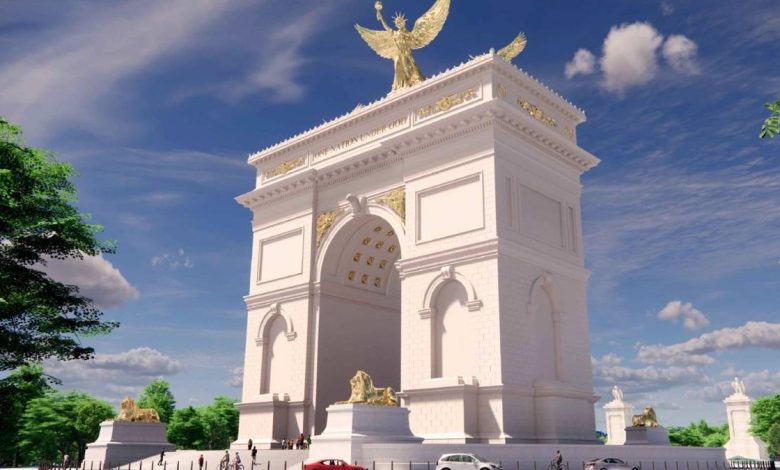Veterans ‘Appalled’ at How Trump’s 250-Foot Arch Would Disrupt Arlington Cemetery Burials