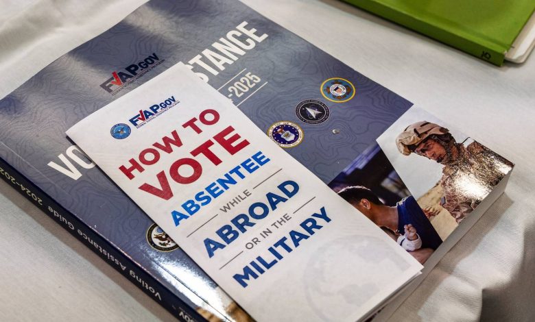 Ex-Governor Warns Service Members of Strict Deadlines for Absentee Voting Ahead of Midterm Elections