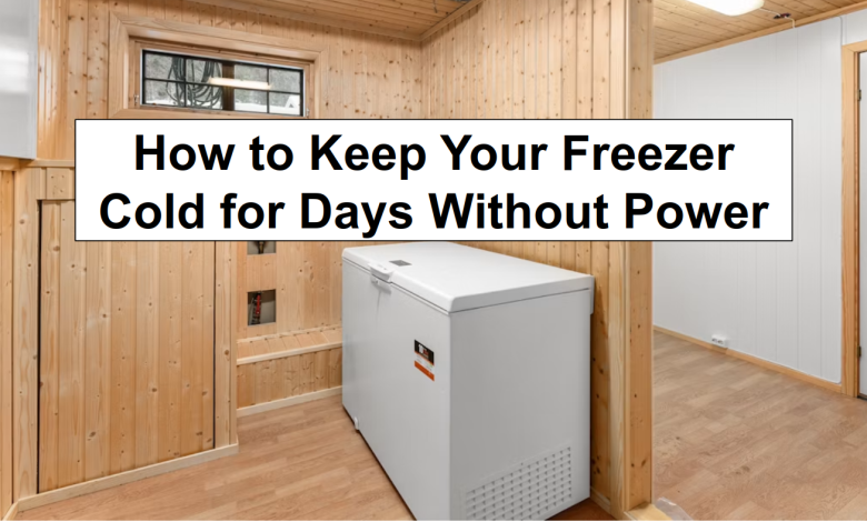 How Keep Your Freezer Cold for Days Without Power – reThinkSurvival.com