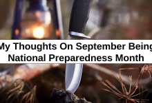 My Thoughts on September Being National Preparedness Month – reThinkSurvival.com