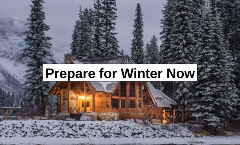 Prepare for Winter Now – reThinkSurvival.com