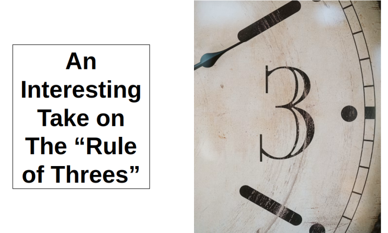 An Interesting Take on “The Rule of Threes” – reThinkSurvival.com