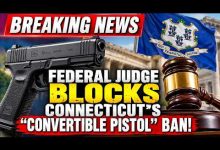 MASSIVE 2A WIN: Connecticut’s New Gun Ban Halted!