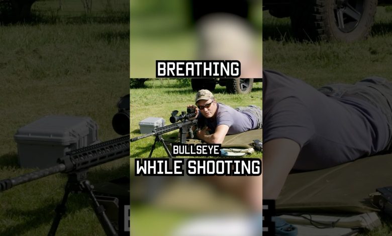 A tip for breathing better while shooting #military #militaryeverything #tips