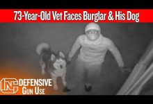 73-Year-Old Vet Shoots Burglar Who Drilled Into His Home