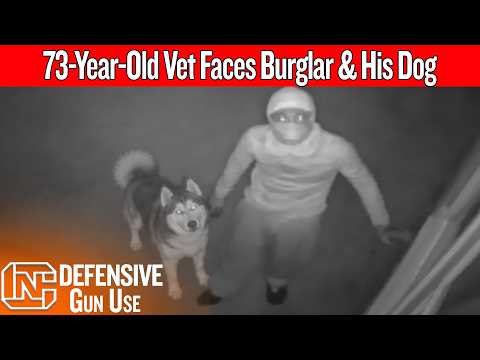 73-Year-Old Vet Shoots Burglar Who Drilled Into His Home