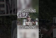How to shoot a rifle while standing correctly #military #militaryeverything #tips
