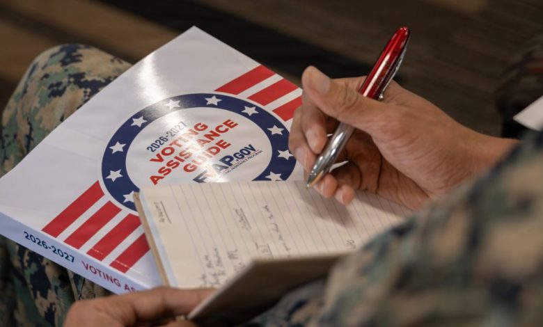 Troops will get a day off to vote in November elections
