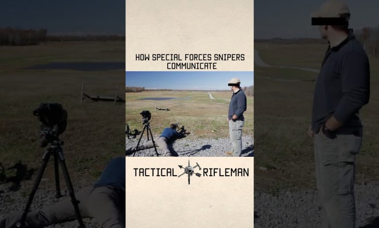 How Special Forces Snipers Communicate #military #specialforces #sniper #shorts #knowledge