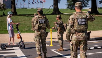A National Guard Member Deployed to Washington, DC, Is Arrested on Firearms Charge