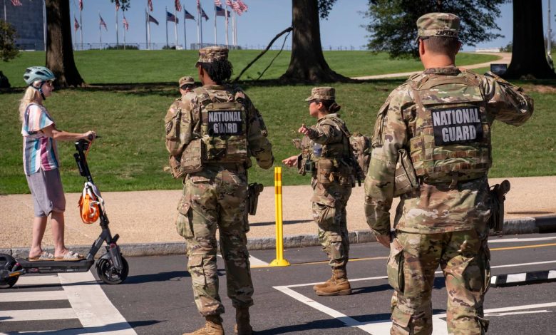 A National Guard Member Deployed to Washington, DC, Is Arrested on Firearms Charge