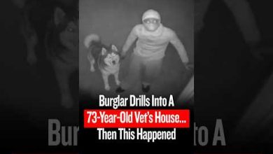 Burglar Drills Into A 73-Year-Old Vet’s House… Then This Happened