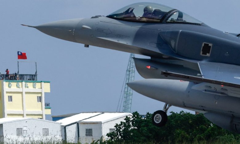 Taiwan’s first two F-16V fighter jets arrive to bolster defenses against China