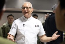 Bomber crews need better food options, says Chef Robert Irvine