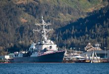 Navy’s USS Ted Stevens Arrives in Alaska City for First Time in 80 Years