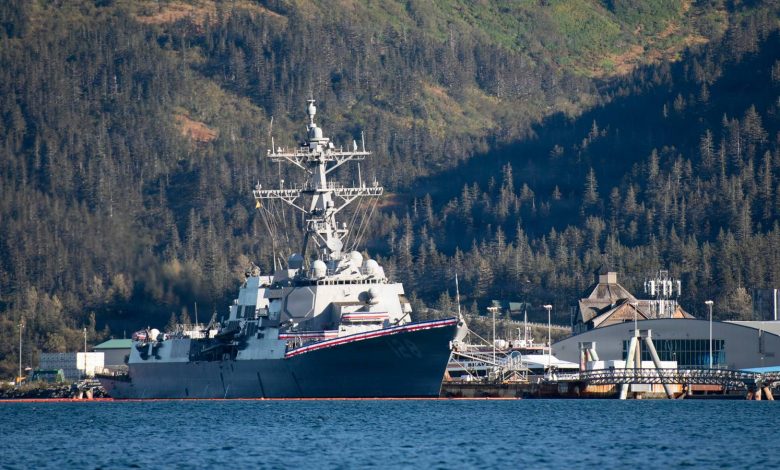 Navy’s USS Ted Stevens Arrives in Alaska City for First Time in 80 Years Navy’s USS Ted Stevens Arrives in Alaska City for First Time in 80 Years