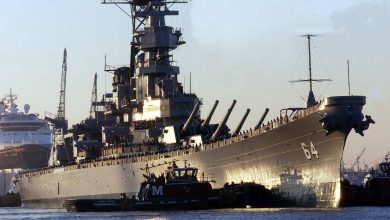 58,000-Ton US Navy Iowa-Class Battleship USS Kentucky: Million Spent, She Was 72 Percent Complete and Used for ‘Parts’ 58,000-Ton US Navy Iowa-Class Battleship USS Kentucky: Million Spent, She Was 72 Percent Complete and Used for ‘Parts’
